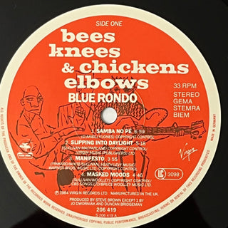 Blue Rondo ‎– Bees Knees & Chickens Elbows LP mit OIS (NM) - schallplattenparadis