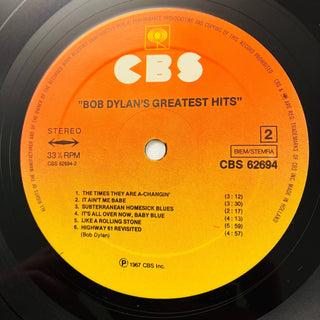 Bob Dylan ‎– Bob Dylan's Greatest Hits LP (NM) - schallplattenparadis