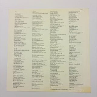 Bob Dylan ‎– Desire LP mit OIS und Beiblatt (NM) - schallplattenparadis