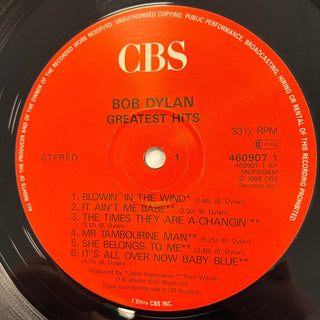 Bob Dylan – Greatest Hits LP (NM) - schallplattenparadis