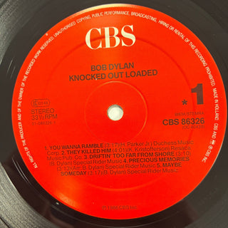 Bob Dylan ‎– Knocked Out Loaded LP mit OIS (NM) - schallplattenparadis