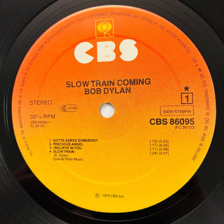 Bob Dylan – Slow Train Coming LP mit OIS (VG+) - schallplattenparadis