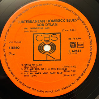 Bob Dylan – Subterranean Homesick Blues LP (NM) - schallplattenparadis