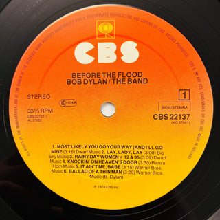 Bob Dylan / The Band ‎– Before The Flood Doppel LP (NM) - schallplattenparadis