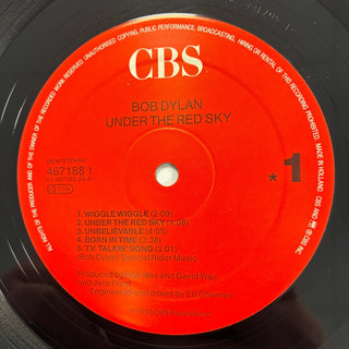 Bob Dylan ‎– Under The Red Sky LP mit OIS (NM) - schallplattenparadis