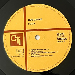 Bob James ‎– BJ4 LP (VG+) - schallplattenparadis