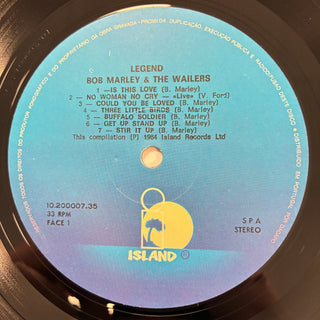 Bob Marley & The Wailers ‎– Legend - The Best Of Bob Marley And The Wailers LP (NM) - schallplattenparadis