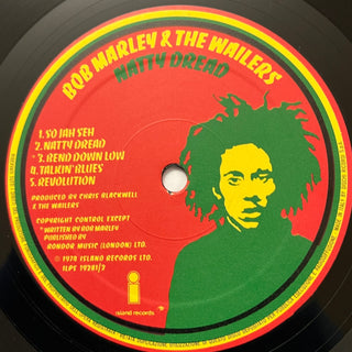 Bob Marley & The Wailers ‎– Natty Dread LP mit OIS (NM) - schallplattenparadis