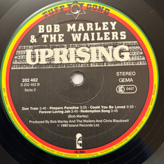 Bob Marley & The Wailers ‎– Uprising LP (VG+) - schallplattenparadis