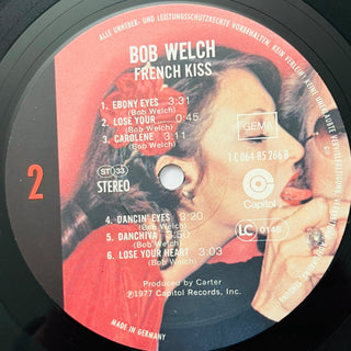 Bob Welch ‎– French Kiss LP mit OIS (NM) - schallplattenparadis