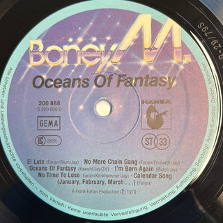 Boney M. ‎– Oceans Of Fantasy LP mit OIS (VG) - schallplattenparadis