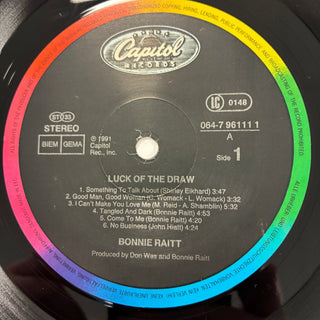 Bonnie Raitt ‎– Luck Of The Draw LP (NM) - schallplattenparadis