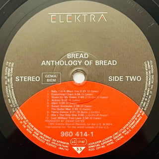 Bread ‎– Anthology Of Bread LP (NM) - schallplattenparadis