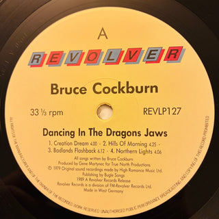 Bruce Cockburn ‎– Dancing In The Dragon's Jaws LP (NM) - schallplattenparadis