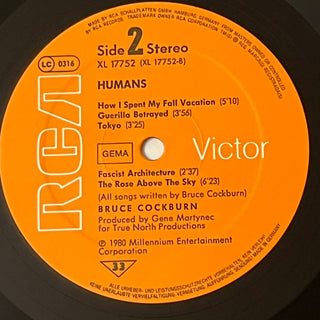 Bruce Cockburn ‎– Humans LP mit OIS (NM) - schallplattenparadis