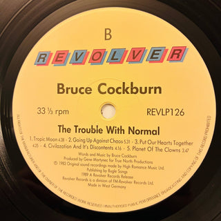 Bruce Cockburn ‎– The Trouble With Normal LP (NM) - schallplattenparadis