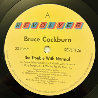 Bruce Cockburn ‎– The Trouble With Normal LP (NM) - schallplattenparadis