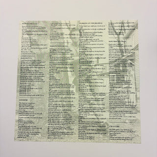 Bruce Springsteen ‎– Born In The U.S.A. LP mit OIS und Beiblatt (VG+) - schallplattenparadis