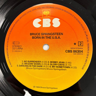 Bruce Springsteen ‎– Born In The U.S.A. LP mit OIS (VG+) - schallplattenparadis