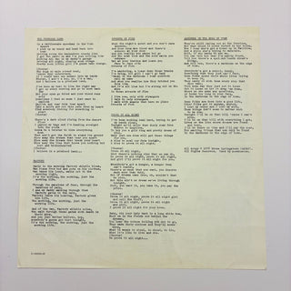 Bruce Springsteen – Darkness On The Edge Of Town LP mit OIS und Beiblatt (VG+) - schallplattenparadis