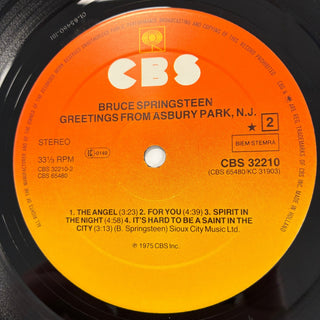 Bruce Springsteen ‎– Greetings From Asbury Park N.J. LP mit OIS (NM) - schallplattenparadis
