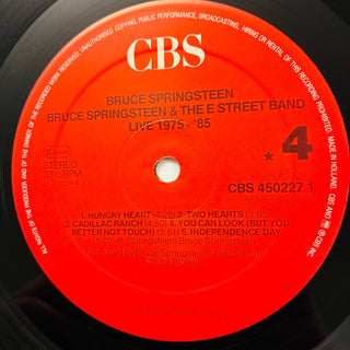 Bruce Springsteen & The E Street Band – Live/1975 - 85 - 5 x LP - Box (NM) - schallplattenparadis