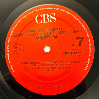 Bruce Springsteen & The E Street Band – Live/1975 - 85 - 5 x LP - Box (NM) - schallplattenparadis