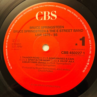 Bruce Springsteen & The E Street Band – Live/1975 - 85 - 5 x LP - Box (NM) - schallplattenparadis