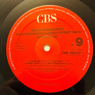 Bruce Springsteen & The E Street Band – Live/1975 - 85 - 5 x LP - Box (NM) - schallplattenparadis