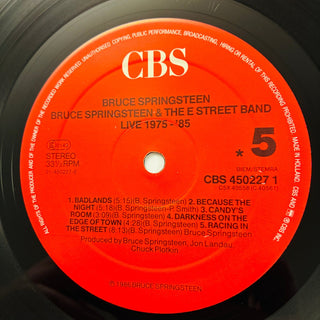 Bruce Springsteen & The E Street Band – Live/1975 - 85 - 5 x LP - Box (NM) - schallplattenparadis