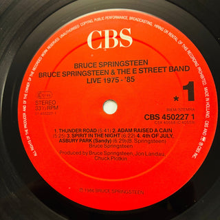 Bruce Springsteen & The E Street Band ‎– Live/1975 - 85 - Box - 5 LPs (VG+) - schallplattenparadis