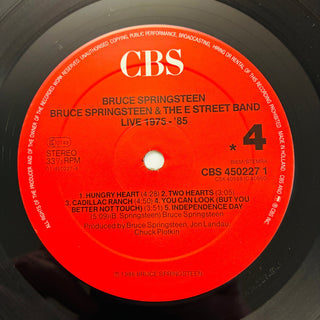 Bruce Springsteen & The E Street Band ‎– Live/1975 - 85 - Box - 5 LPs (VG+) - schallplattenparadis