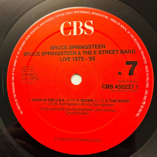 Bruce Springsteen & The E Street Band ‎– Live/1975 - 85 - Box - 5 LPs (VG+) - schallplattenparadis