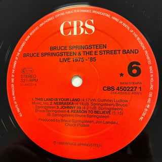 Bruce Springsteen & The E Street Band ‎– Live/1975 - 85 - LP - Box (5 LPs) - (NM) - schallplattenparadis
