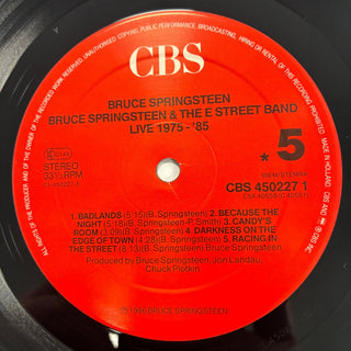 Bruce Springsteen & The E Street Band ‎– Live/1975 - 85 - LP - Box (5 LPs) - (NM) - schallplattenparadis