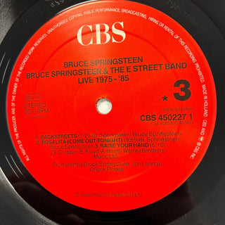 Bruce Springsteen & The E Street Band ‎– Live/1975 - 85 LP - Box (5LPs) (NM) - schallplattenparadis