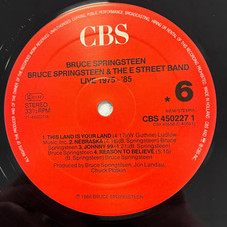 Bruce Springsteen & The E Street Band ‎– Live/1975 - 85 LP - Box (5LPs) (NM) - schallplattenparadis