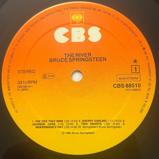 Bruce Springsteen ‎– The River Doppel LP mit OIS und Beiblatt (VG+) - schallplattenparadis
