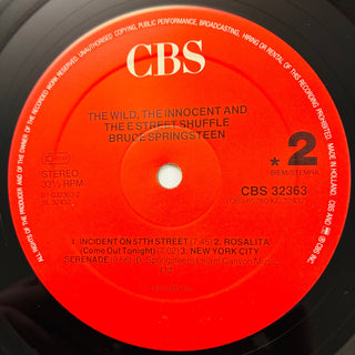 Bruce Springsteen – The Wild, The Innocent & The E Street Shuffle LP (NM) - schallplattenparadis