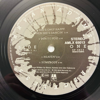 Bryan Adams ‎– Reckless LP (NM) - schallplattenparadis