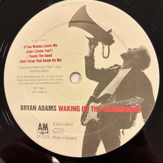 Bryan Adams ‎– Waking Up The Neighbours Doppel LP mit Beiblatt (NM) - schallplattenparadis