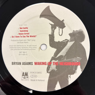 Bryan Adams ‎– Waking Up The Neighbours Doppel LP mit Beiblatt (NM) - schallplattenparadis