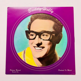 Buddy Holly ‎– Portrait In Music - Picture Record Number One - Picture Disc (VG+) - schallplattenparadis