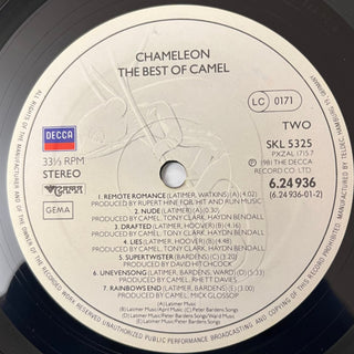 Camel ‎– Chameleon The Best Of Camel LP (NM) - schallplattenparadis