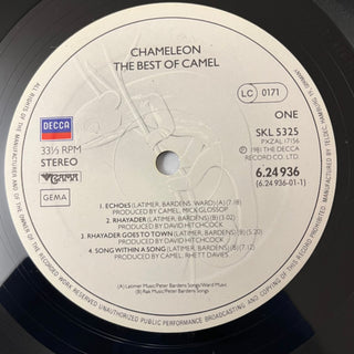 Camel ‎– Chameleon The Best Of Camel LP (NM) - schallplattenparadis