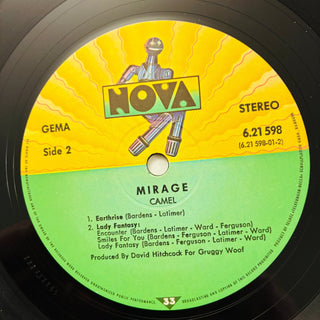 Camel ‎– Mirage LP (VG+) - schallplattenparadis