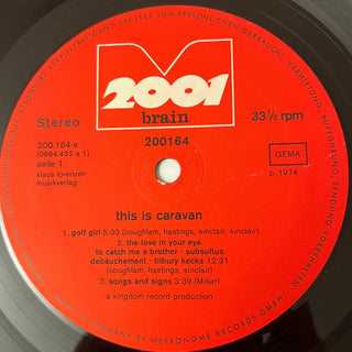 Caravan ‎– This Is Caravan LP (VG+) - schallplattenparadis