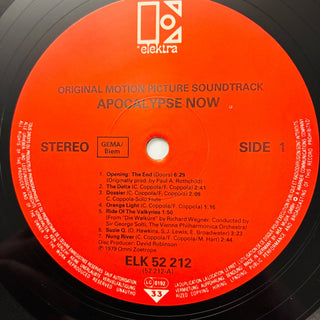 Carmine Coppola & Francis Coppola – Apocalypse Now - Original Motion Picture Soundtrack LP mit OIS (VG+) - schallplattenparadis