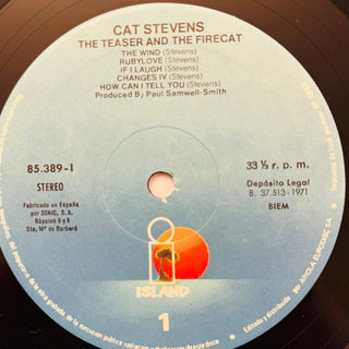 Cat Stevens ‎– Teaser And The Firecat LP (VG+) - schallplattenparadis