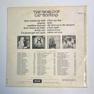 Cat Stevens – The World Of Cat Stevens LP (VG+) - schallplattenparadis